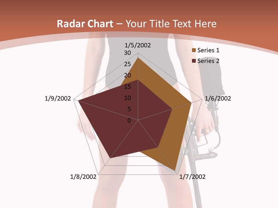 Sexy Handle Waist PowerPoint Template
