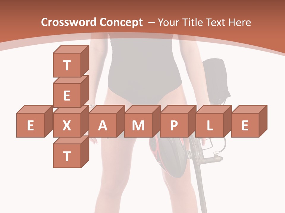 Sexy Handle Waist PowerPoint Template