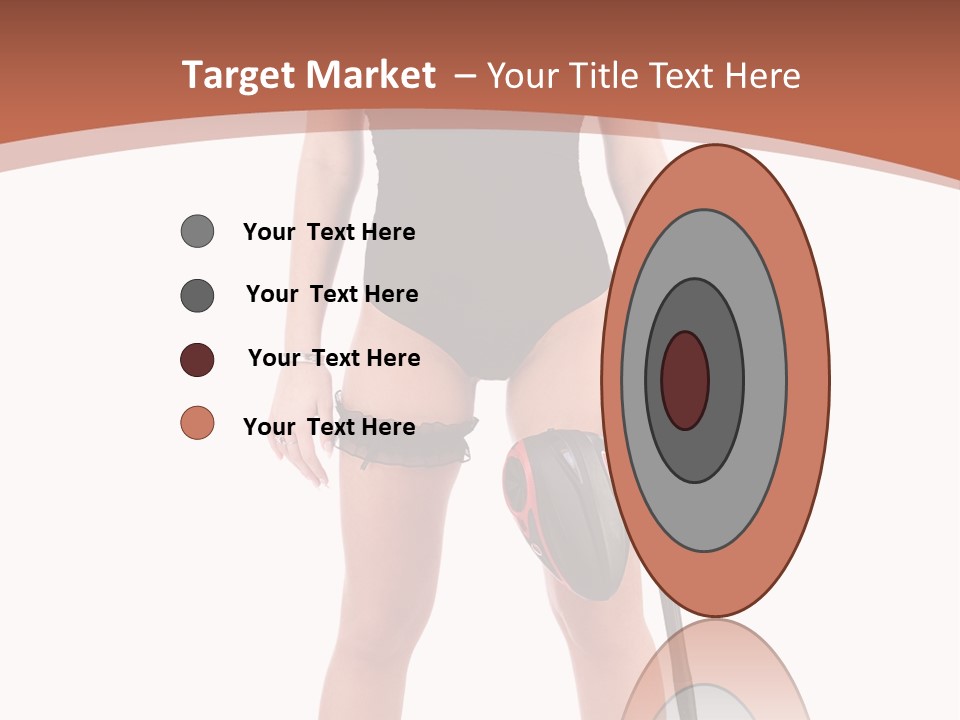 Sexy Handle Waist PowerPoint Template