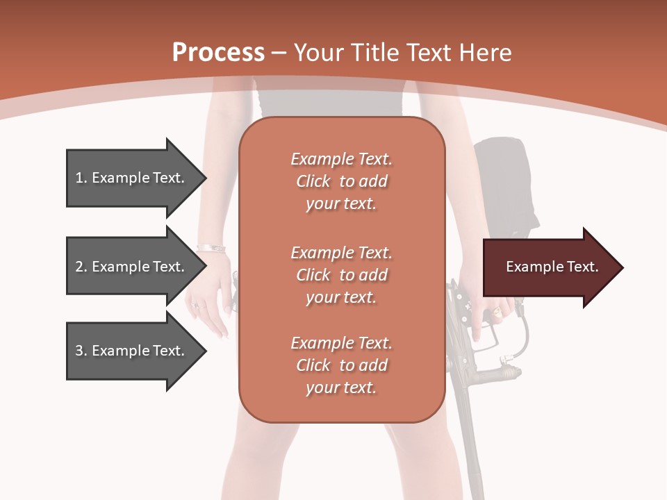 Sexy Handle Waist PowerPoint Template