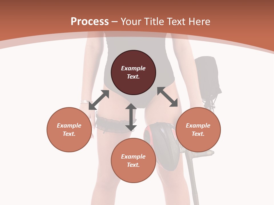 Sexy Handle Waist PowerPoint Template