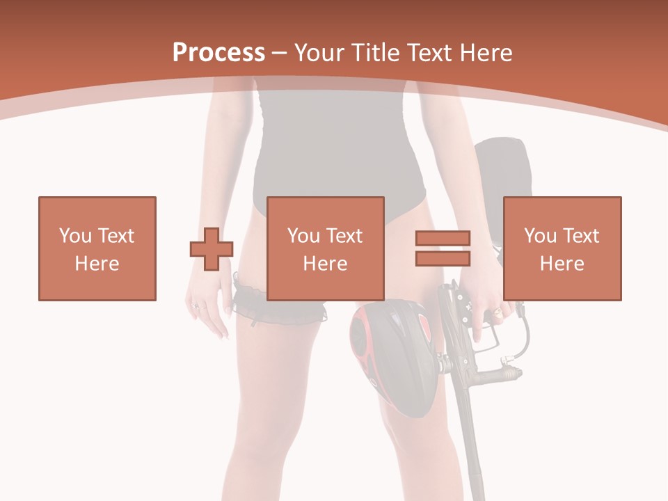 Sexy Handle Waist PowerPoint Template