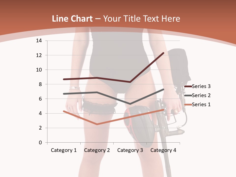 Sexy Handle Waist PowerPoint Template