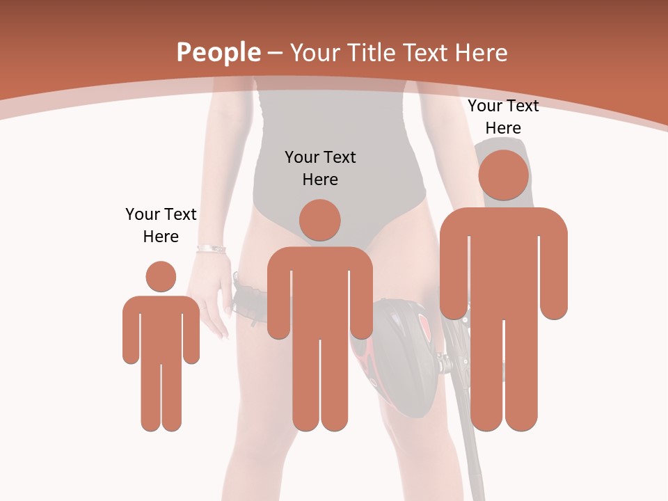 Sexy Handle Waist PowerPoint Template