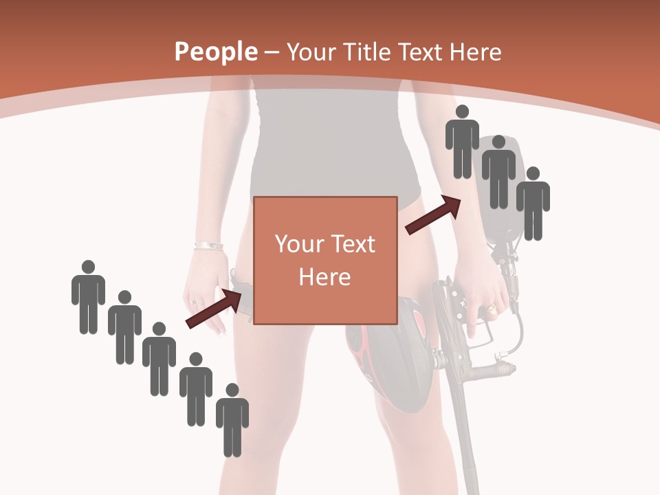 Sexy Handle Waist PowerPoint Template