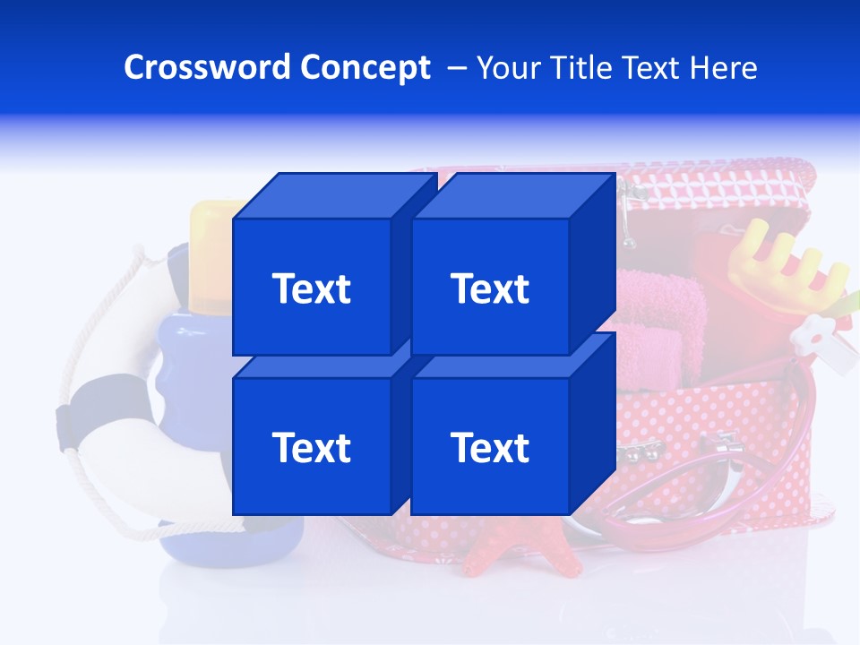 Retro Trip Sunscreen PowerPoint Template