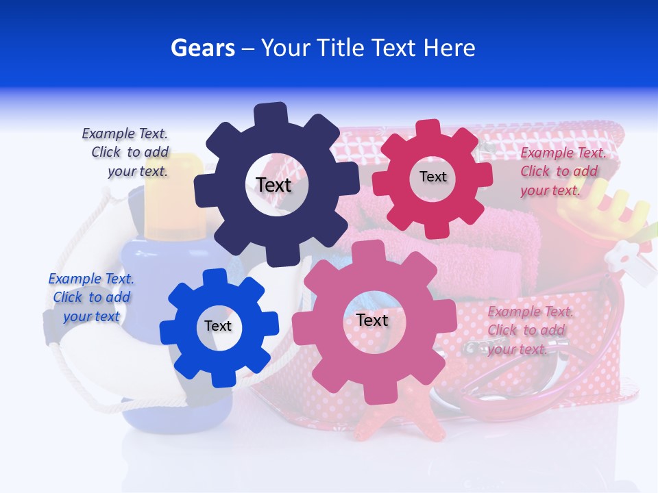 Retro Trip Sunscreen PowerPoint Template