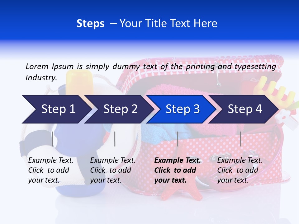 Retro Trip Sunscreen PowerPoint Template