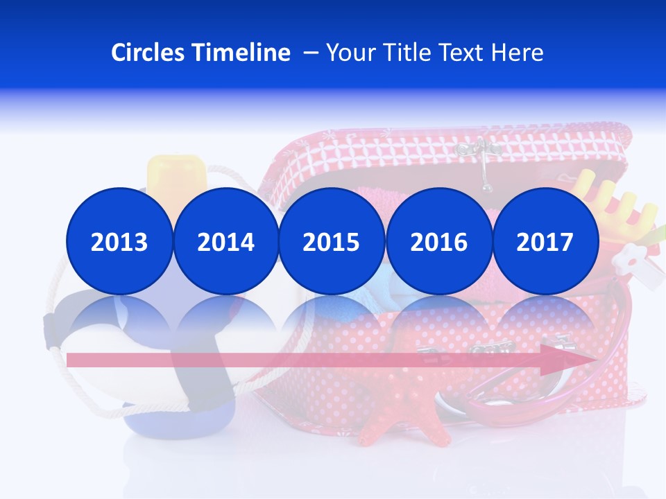 Retro Trip Sunscreen PowerPoint Template