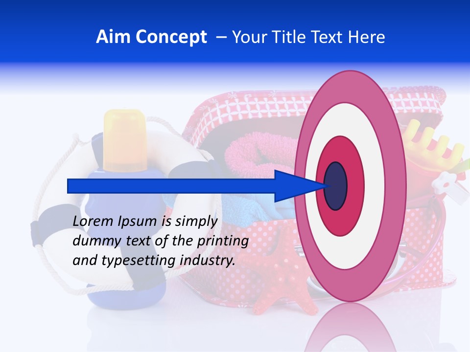 Retro Trip Sunscreen PowerPoint Template