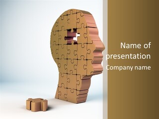 Pattern Cognitive Solution PowerPoint Template