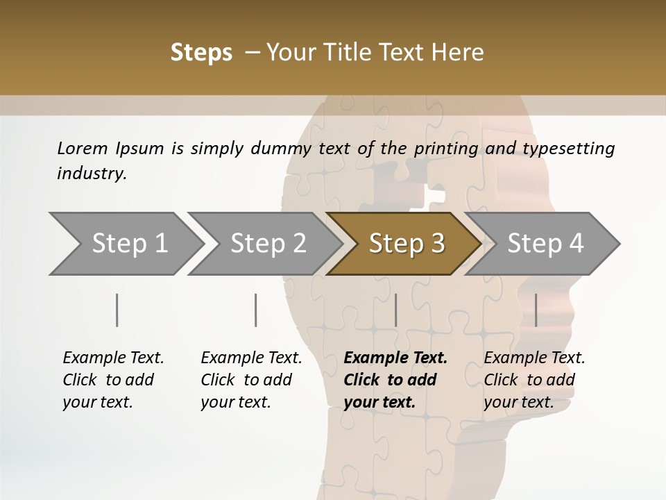 Pattern Cognitive Solution PowerPoint Template