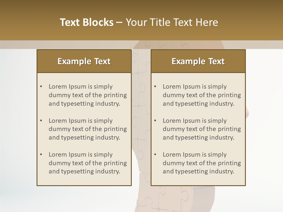 Pattern Cognitive Solution PowerPoint Template