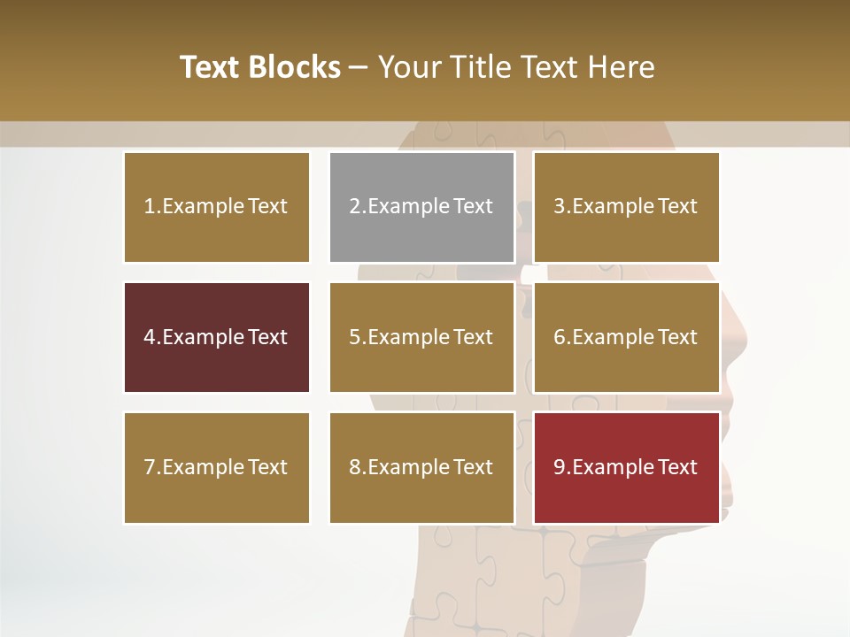 Pattern Cognitive Solution PowerPoint Template