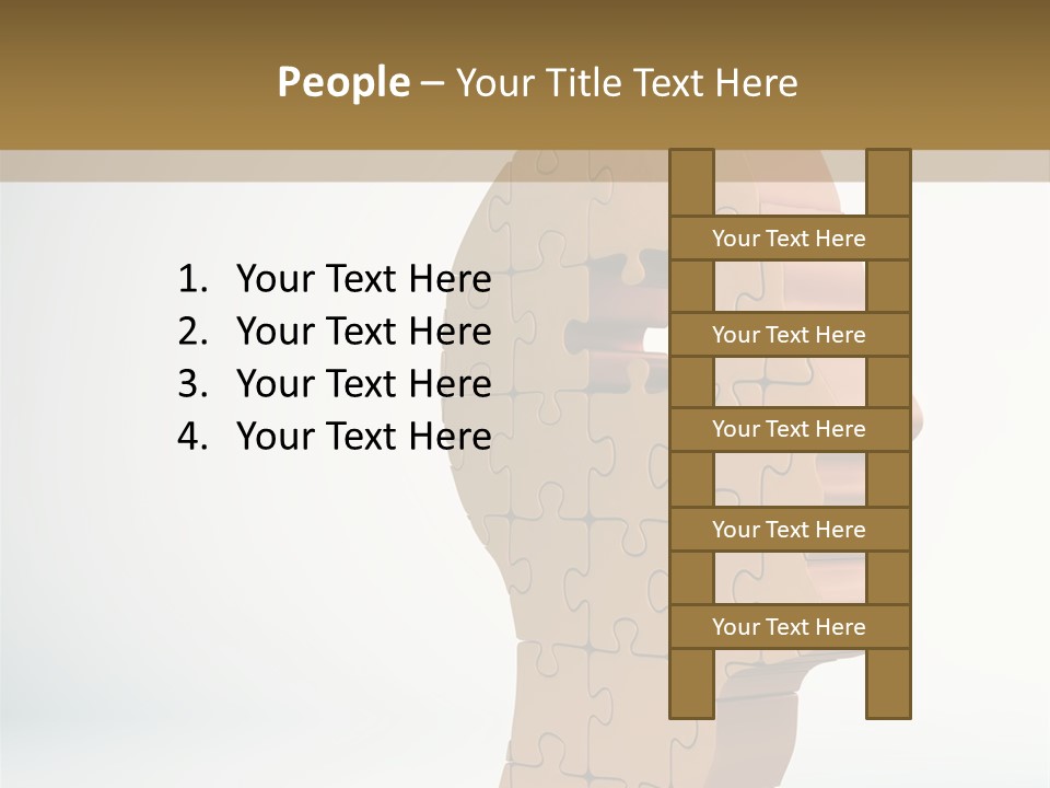 Pattern Cognitive Solution PowerPoint Template
