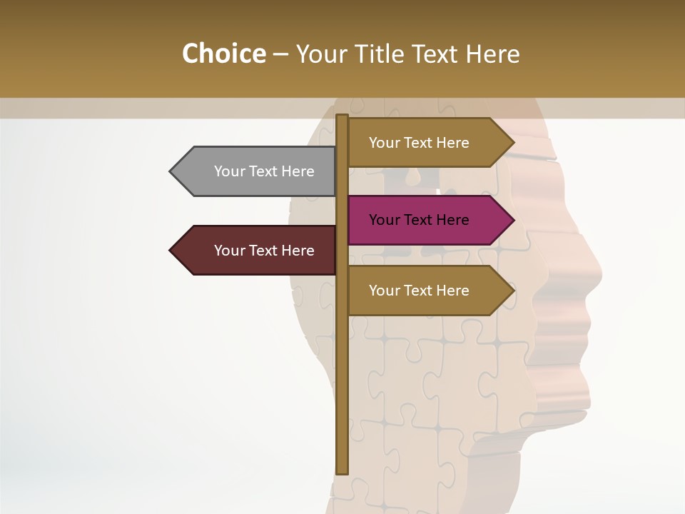 Pattern Cognitive Solution PowerPoint Template