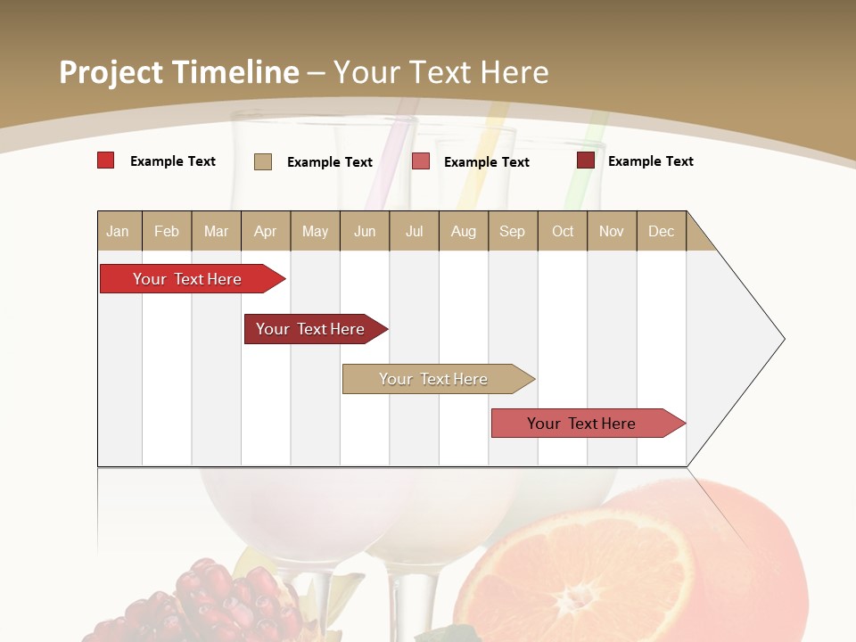 Frozen Straw Protein PowerPoint Template