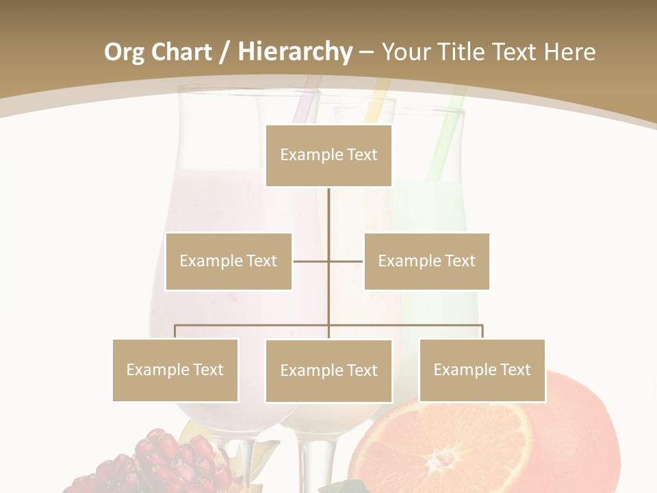 Frozen Straw Protein PowerPoint Template