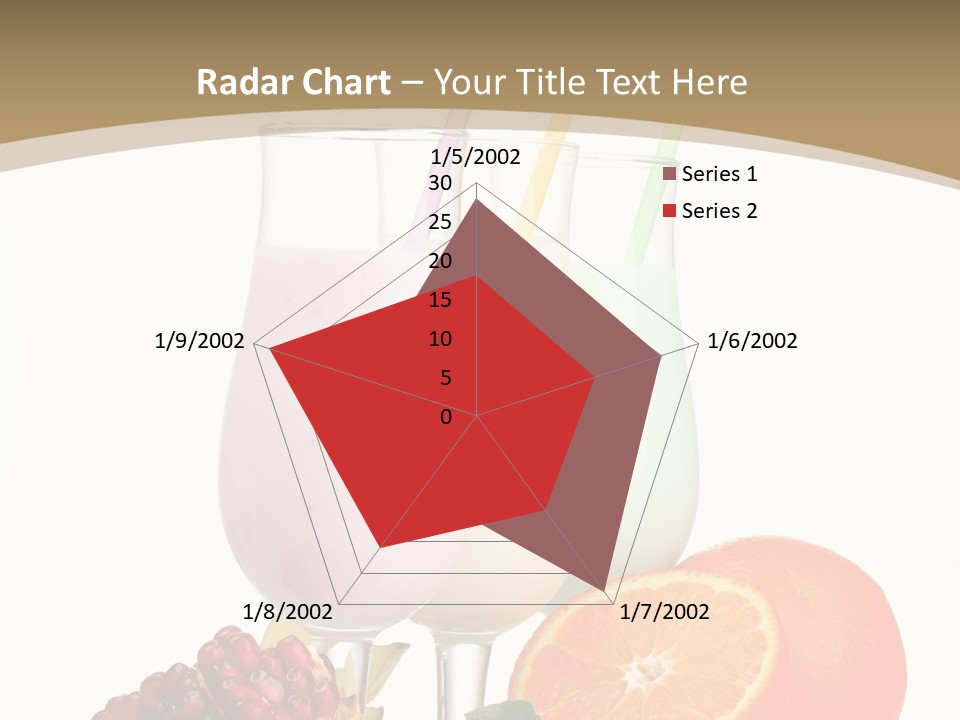 Frozen Straw Protein PowerPoint Template
