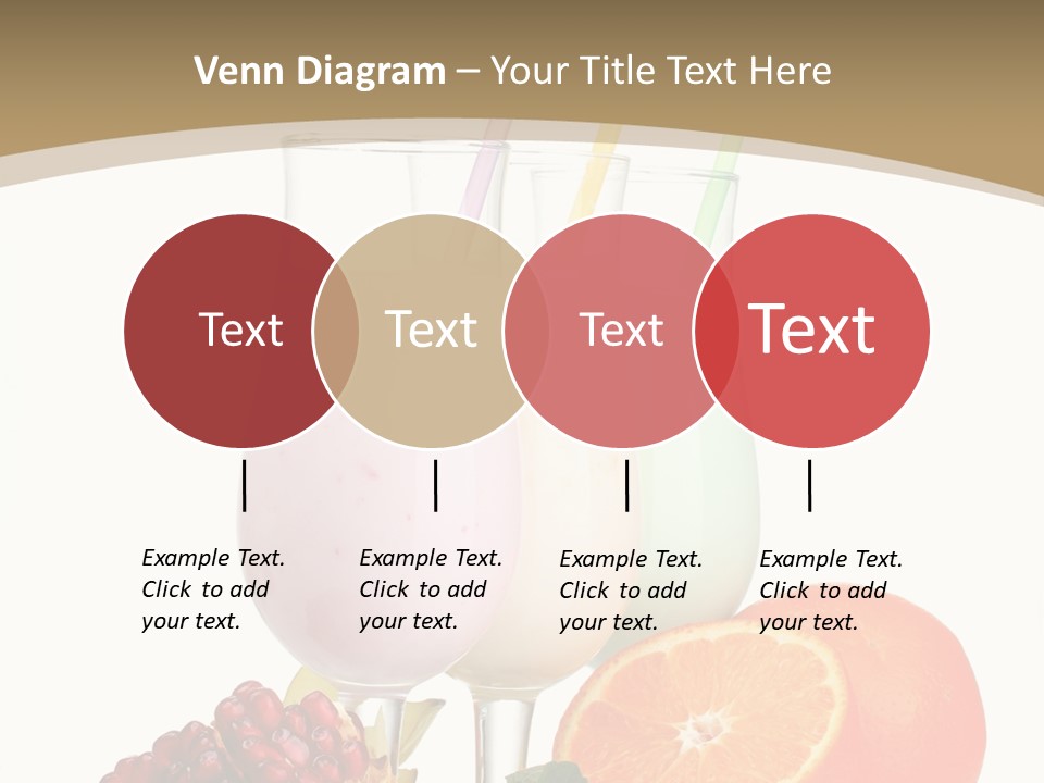 Frozen Straw Protein PowerPoint Template