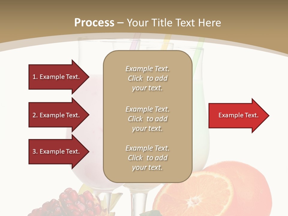 Frozen Straw Protein PowerPoint Template