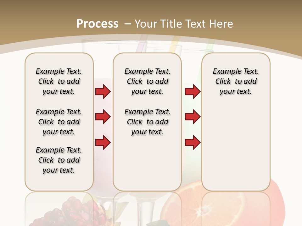 Frozen Straw Protein PowerPoint Template