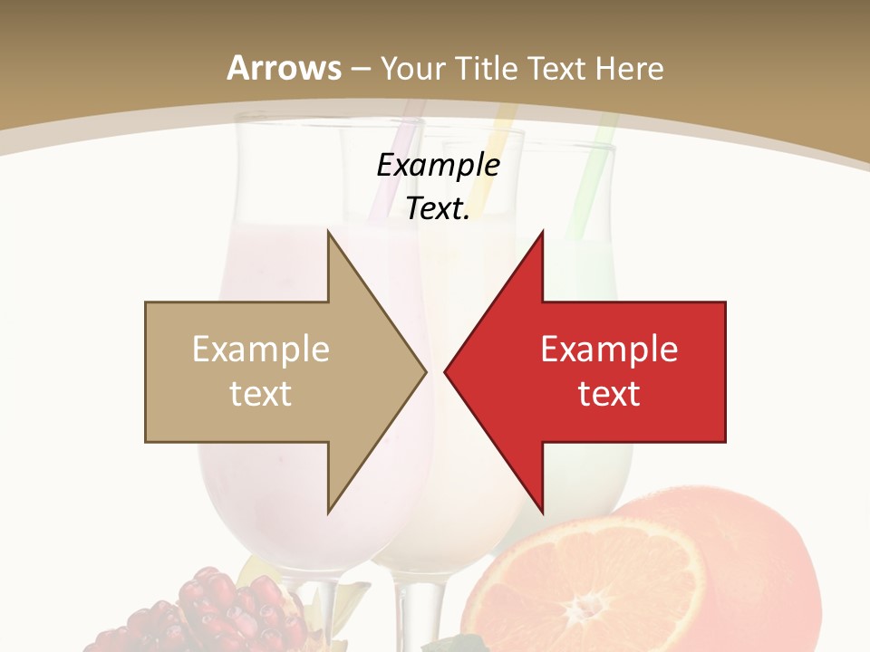 Frozen Straw Protein PowerPoint Template