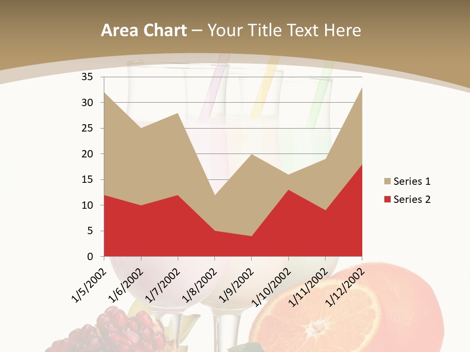 Frozen Straw Protein PowerPoint Template