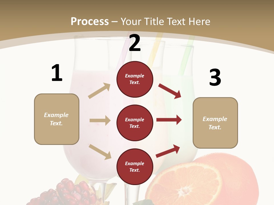 Frozen Straw Protein PowerPoint Template