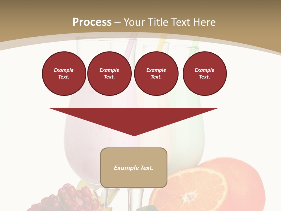 Frozen Straw Protein PowerPoint Template