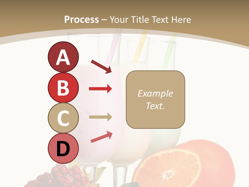 Frozen Straw Protein PowerPoint Template