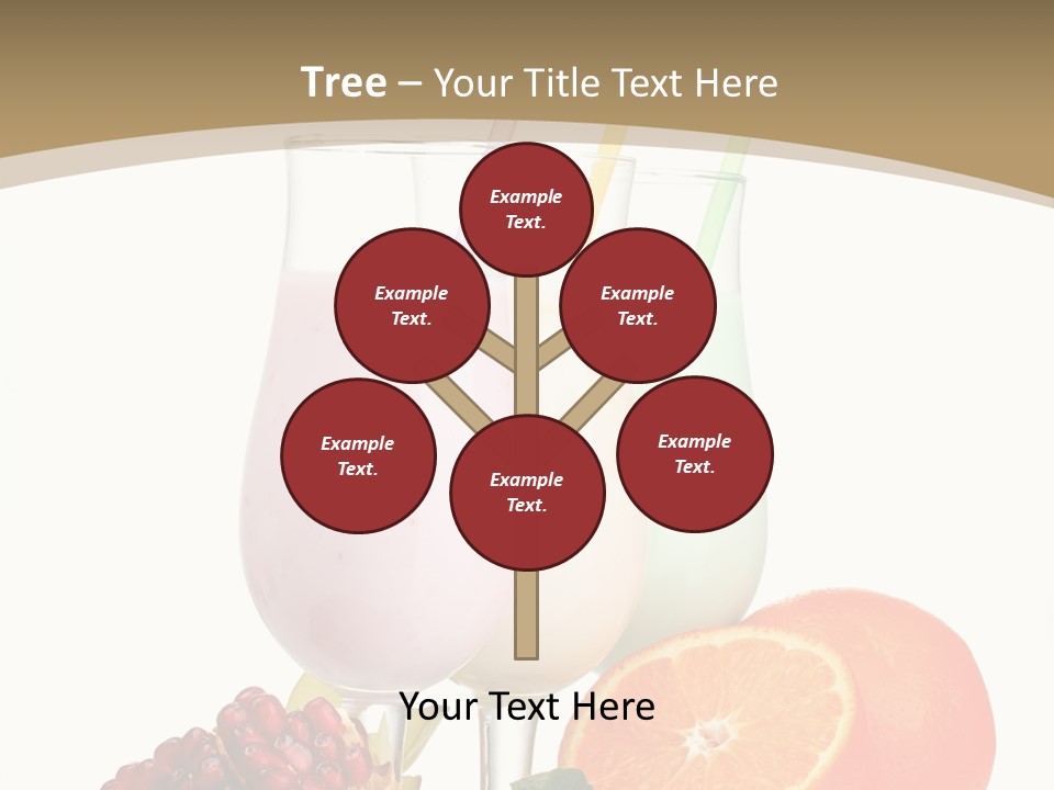 Frozen Straw Protein PowerPoint Template
