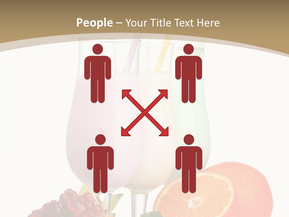 Frozen Straw Protein PowerPoint Template