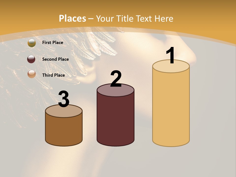 Attractive Classic Feather PowerPoint Template