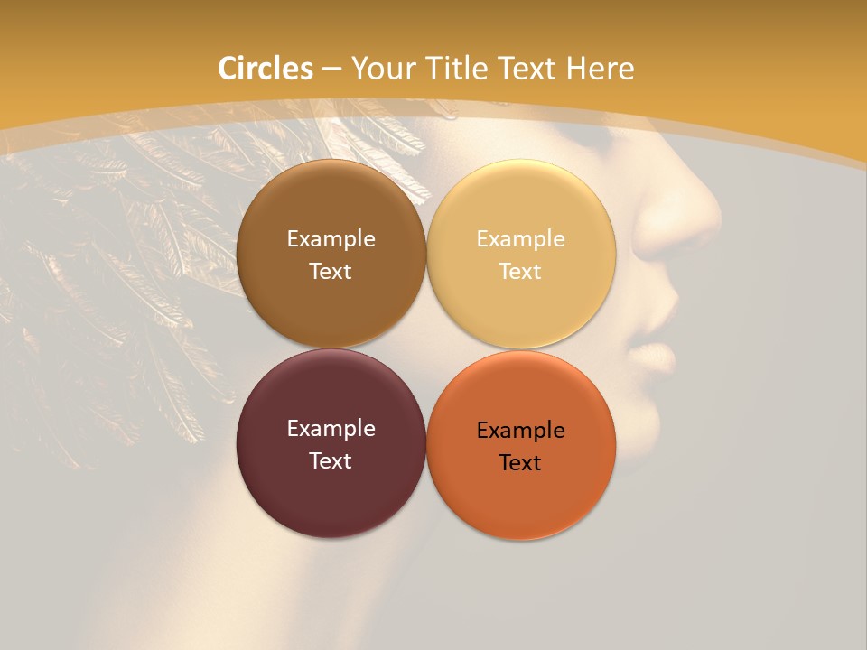 Attractive Classic Feather PowerPoint Template