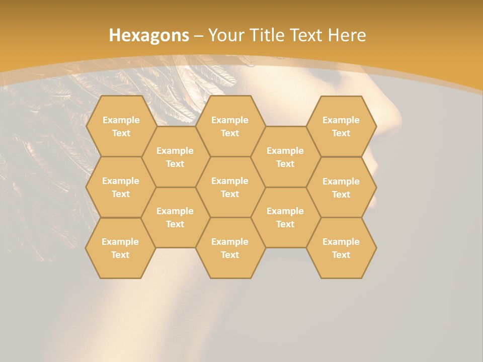 Attractive Classic Feather PowerPoint Template