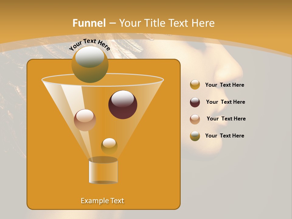Attractive Classic Feather PowerPoint Template