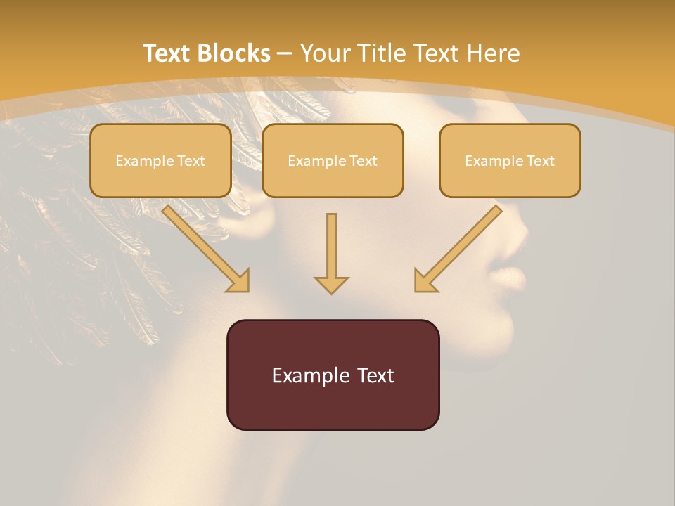Attractive Classic Feather PowerPoint Template