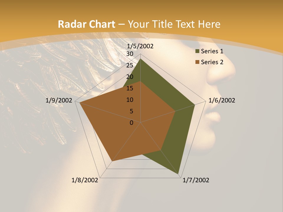 Attractive Classic Feather PowerPoint Template