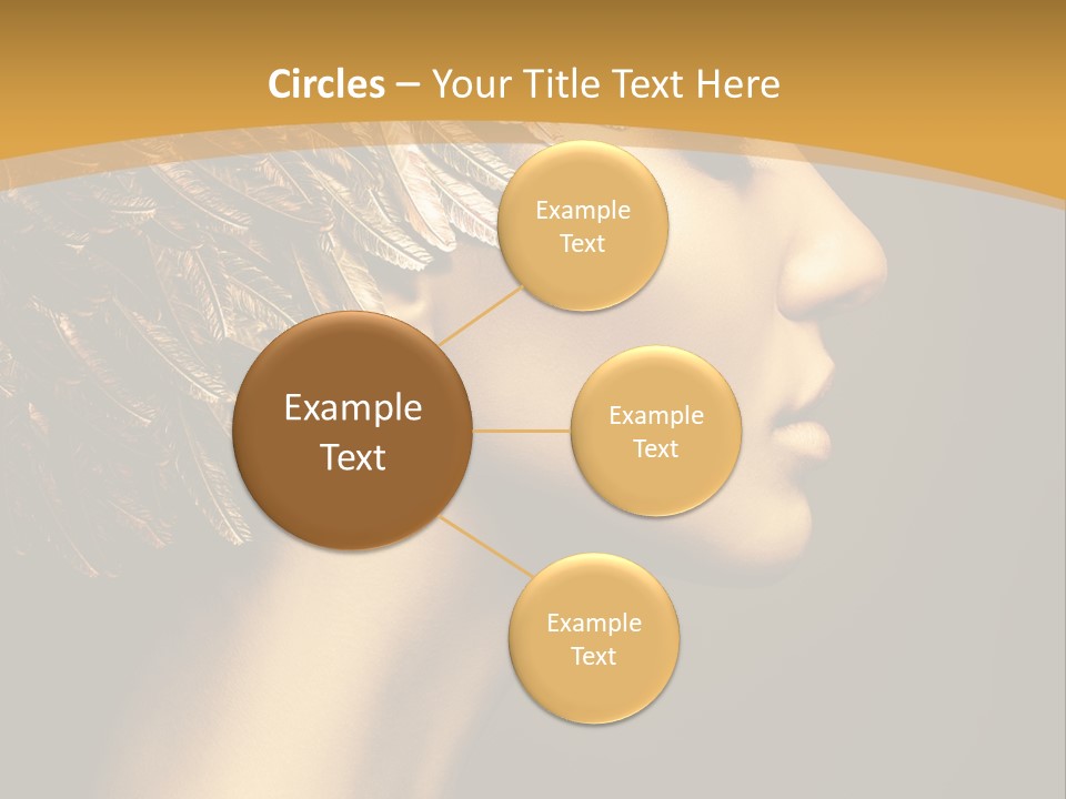 Attractive Classic Feather PowerPoint Template