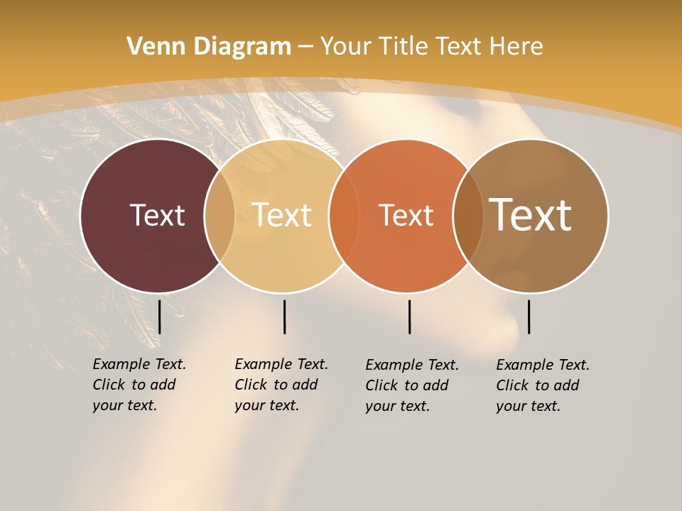 Attractive Classic Feather PowerPoint Template