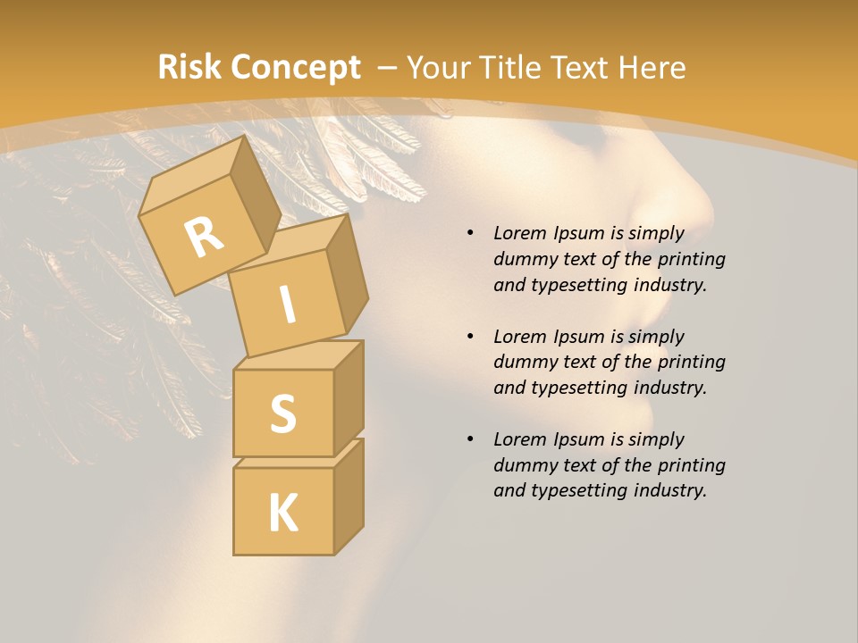 Attractive Classic Feather PowerPoint Template