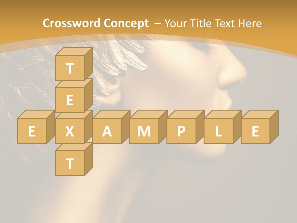 Attractive Classic Feather PowerPoint Template