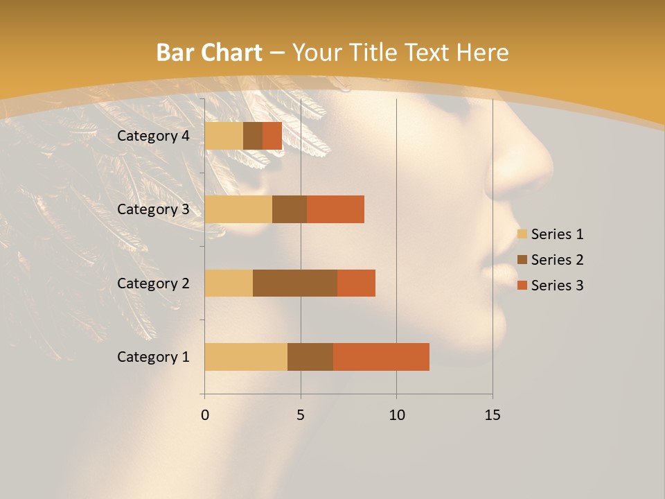 Attractive Classic Feather PowerPoint Template