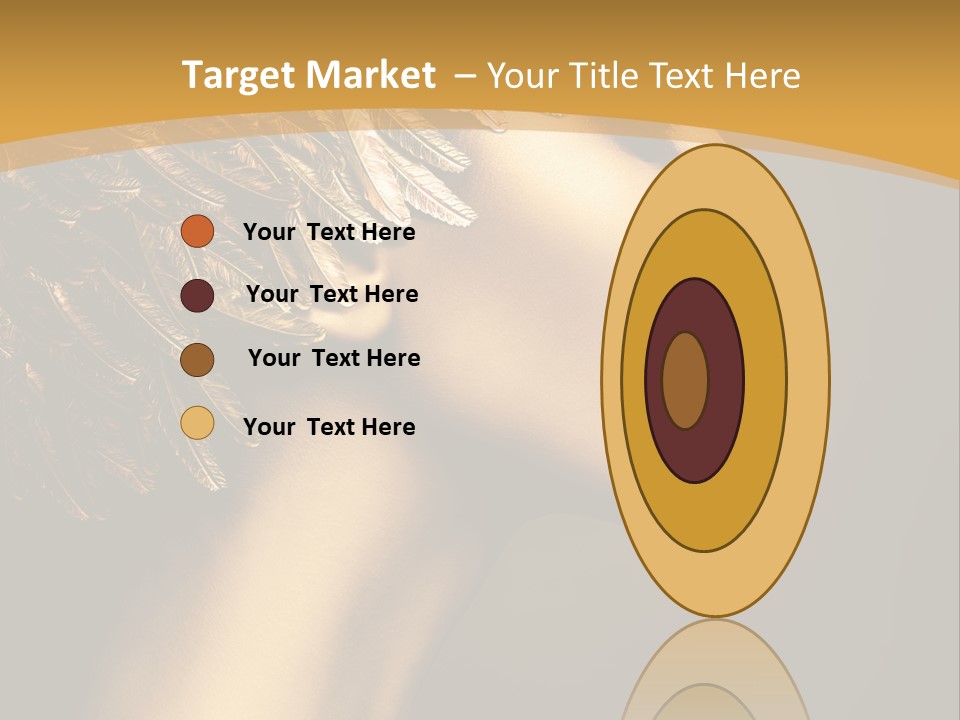 Attractive Classic Feather PowerPoint Template