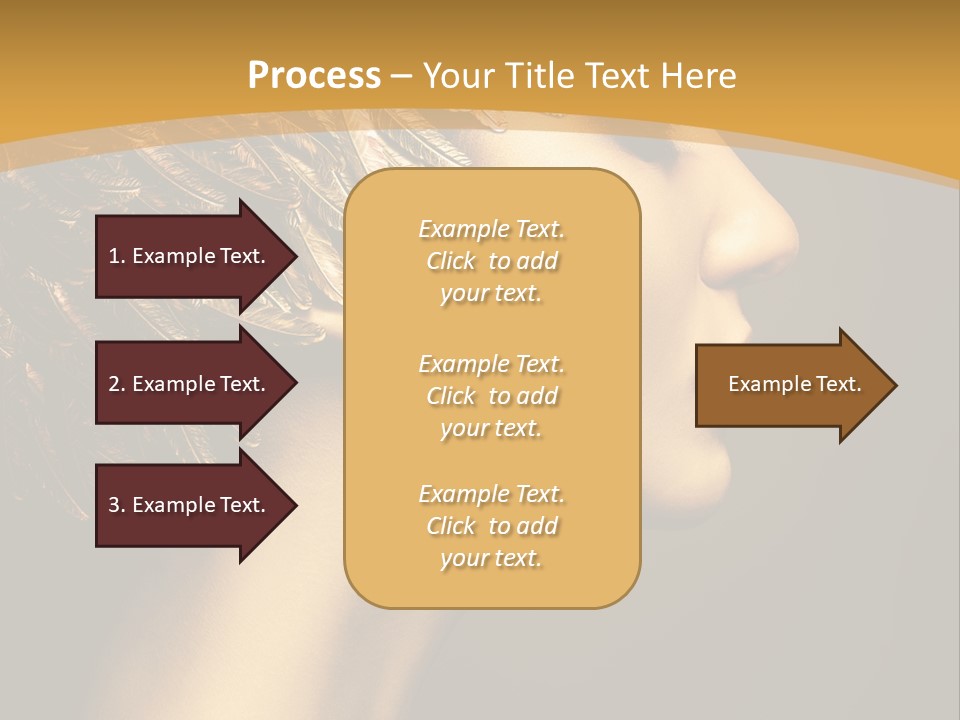 Attractive Classic Feather PowerPoint Template
