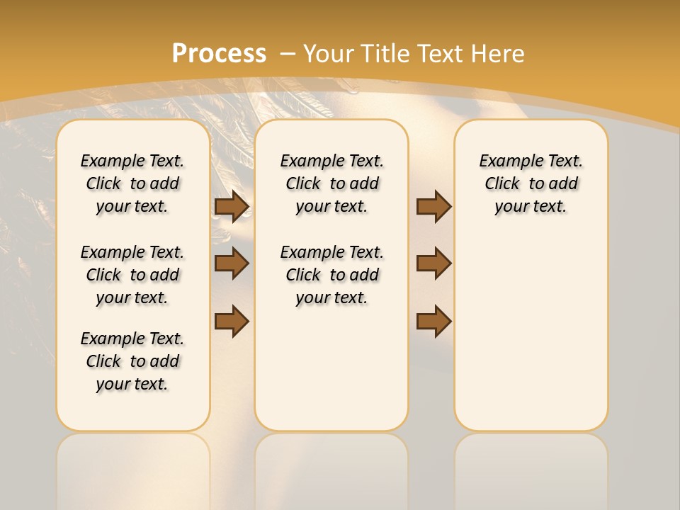 Attractive Classic Feather PowerPoint Template