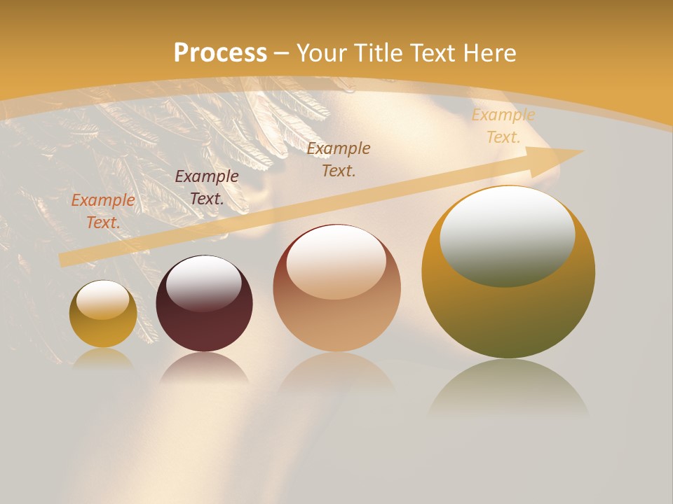 Attractive Classic Feather PowerPoint Template