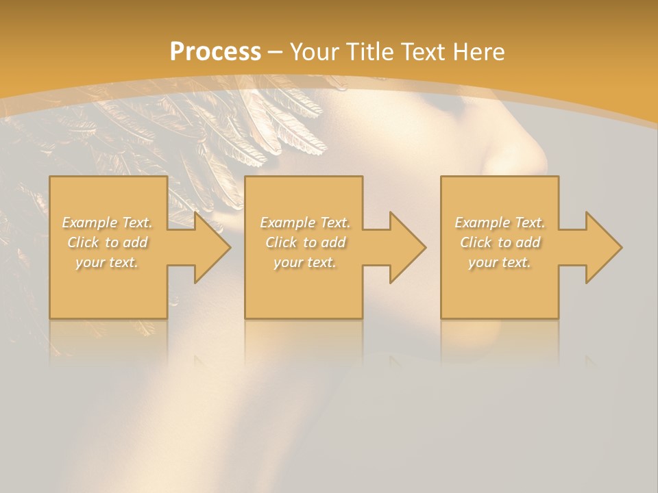 Attractive Classic Feather PowerPoint Template