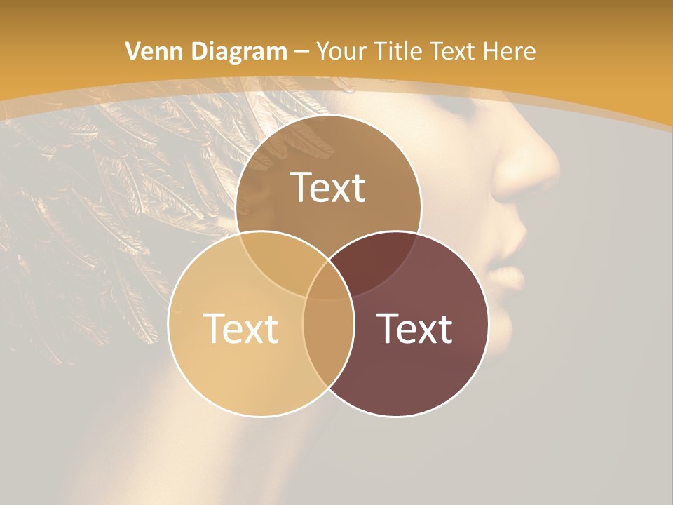 Attractive Classic Feather PowerPoint Template